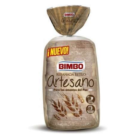 PAN BIMBO REBANADA ARTESANA 500G