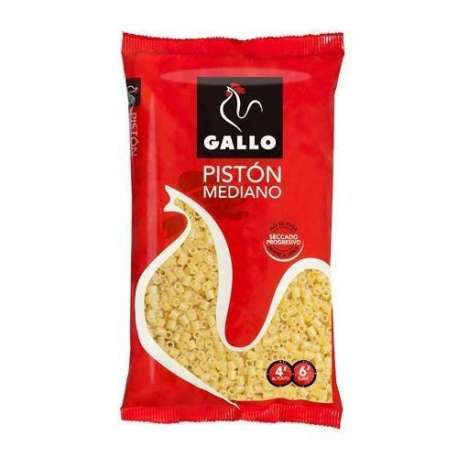 PASTA GALLO PISTON MEDIANO 250G PASTA GALLO PISTON MEDIANO 250G