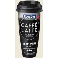KAIKU CAFFÉ LATTE SIN AZUCAR AÑADIDO 23 CL