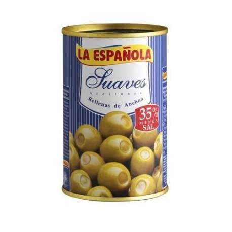 OLIVES FARCIDES LA ESPAÑOLA SUAU 130G OLIVES FARCIDES LA ESPAÑOLA SUAU 130G