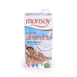BEBIDA ALMENDRAS MONSOY 1 L