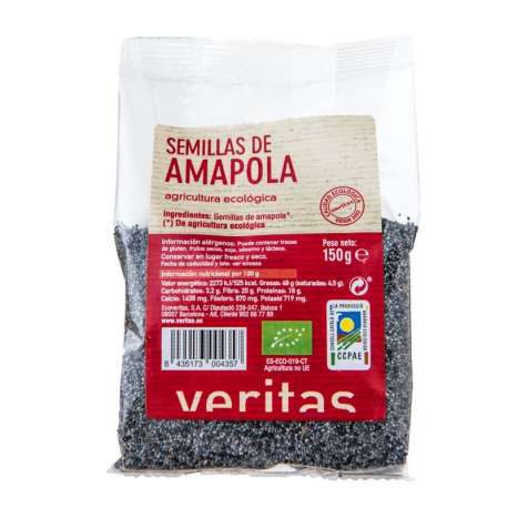 SEMILLAS AMAPOLA VERITAS 150G SEMILLAS AMAPOLA VERITAS 150G