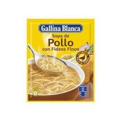 SOPA POLLO FIDEO FINO GALLINA BLANCA