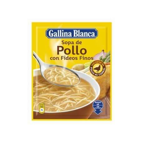 SOPA POLLO FIDEO FINO GALLINA BLANCA SOPA POLLO FIDEO FINO GALLINA BLANCA