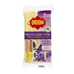 PINZA ANTIPOLILLAS ORION LAVANDA 2 U