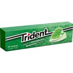 CHICLE TRIDENT HIERBABUENA