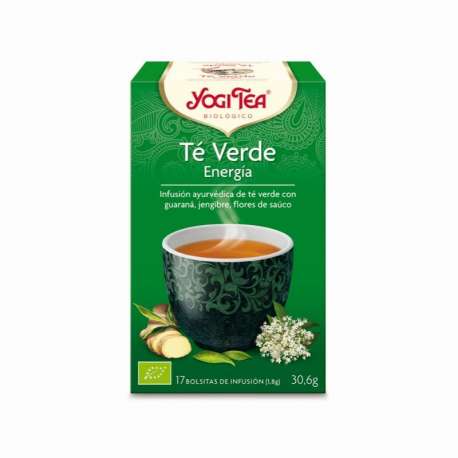 TE VERD ENERGIA YOGI TEA 17 BOSSES