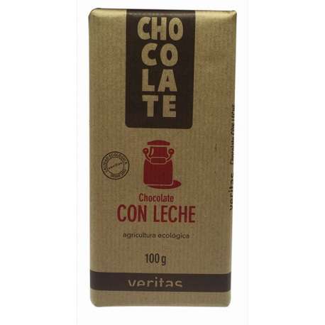 CHOCOLATE CON LECHE VERITAS 100 G