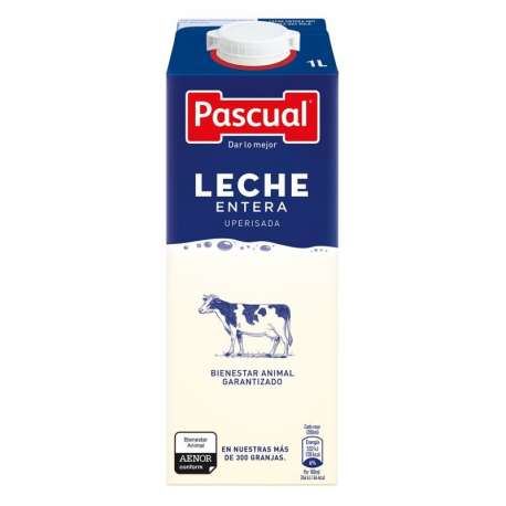 LECHE ENTERA PASCUAL BRICK 1L