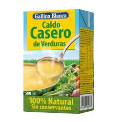 CALDO CASERO DE VERDURAS GALLINA BLANCA 0.5 L