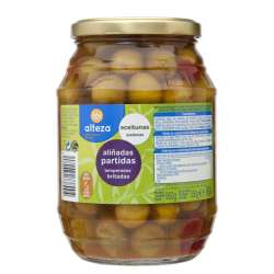 OLIVES AMANIDES ALTEZA VIDRE 550G