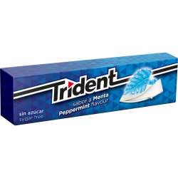 CHICLE TRIDENT MENTA