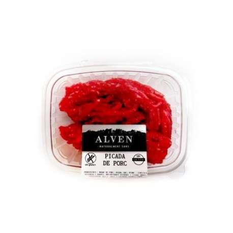 PICADA DE CERDO (BURGUER MEAT) BANDEJA DE 250 GR ALVEN
