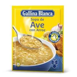 SOPA AVE ARROZ GALLINA BLANCA