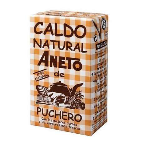 CALDO PUCHERO ANETO 1 L CALDO PUCHERO ANETO 1 L