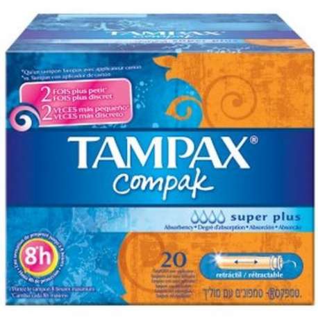 TAMPO TAMPAX COMPAK SUP.PLUS 18