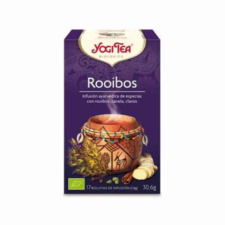 TE ROOIBOS YOGI TEA 17 BOSSES