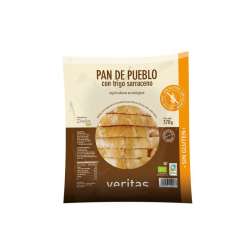 PAN DE PUEBLO SIN GLUTEN VERITAS 370 GR