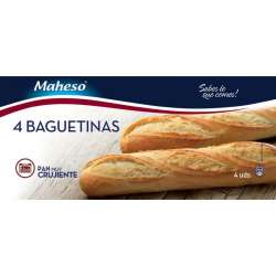 BAGUETINAS PAN MAHESO 4X125 GR