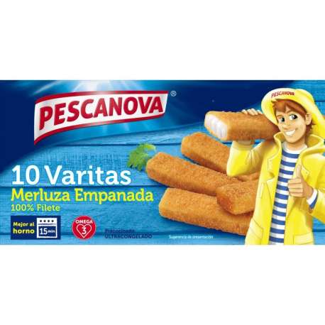 VARITA MERLUZA PESCANOVA 300GR VARITA MERLUZA PESCANOVA 300GR