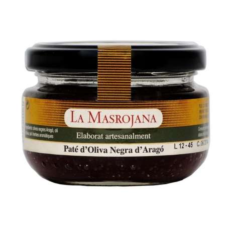 PATÉ D'OLIVES NEGRES MASROJAMA 100G