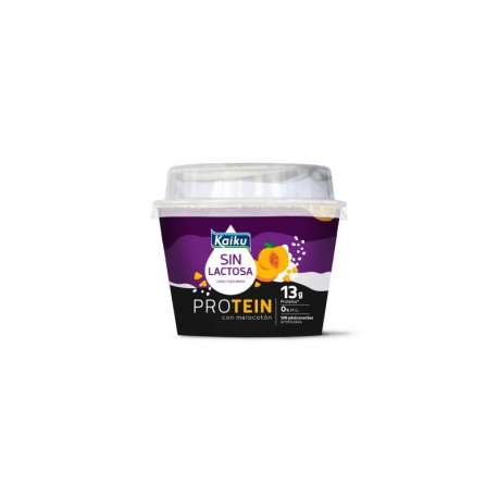YOGUR SIN LACTOSA KAIKU PROTEIN MELOCOTON 150G YOGUR SIN LACTOSA KAIKU PROTEIN MELOCOTON 150G