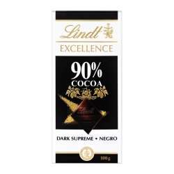 CHOCOLATE LINDT EXCELLENCE 90% 100G