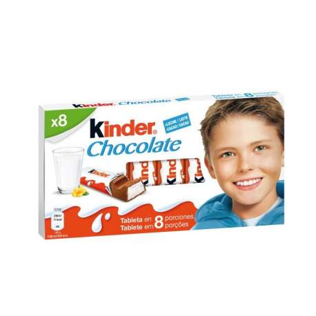 KINDER XOCOLATA AMB LLET 100G T-8