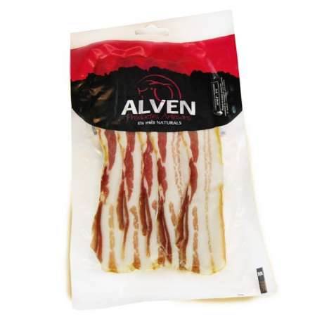 BACON CUIT FUMAT SOBRE DE 100 GR ALVEN BACON CUIT FUMAT SOBRE DE 100 GR ALVEN