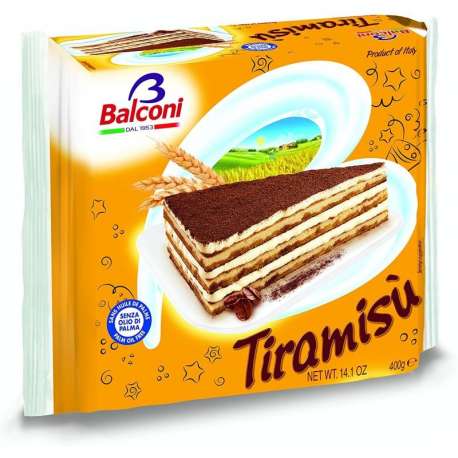 TORTA TIRAMISU BALCONI 400G TORTA TIRAMISU BALCONI 400G