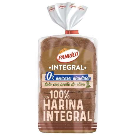 PAN 100% INTEGRAL PANRICO 385G PAN 100% INTEGRAL PANRICO 385G