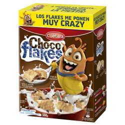 GALETA CHOCO FLAKES CUETARA 550G