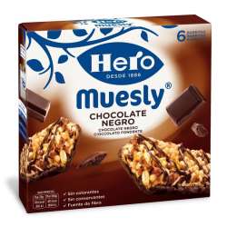 MUESLY CHOCOLATE NEGRO HERO 6X23G