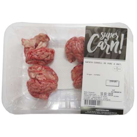 SAFATA 2 CERVELL DE PORC