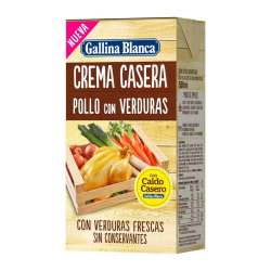 CREMA CASOLANA POLLASTRE AMB VERDURES GALLINA BLANCA 0.5 L