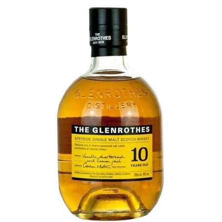 WHISKY MALTA GLENROTHES 10A.70CL WHISKY MALTA GLENROTHES 10A.70CL