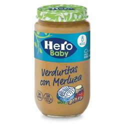HERO BABY VERD C/MERLUZA 235GR