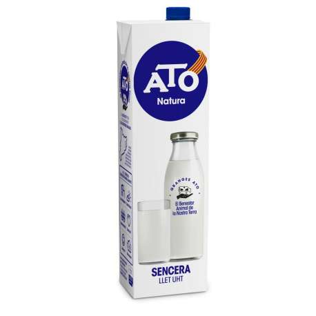 LECHE ENTERA ATO NATURA BRICK 1L