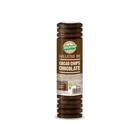 GALETA CACAU XOCOLATA BIOCOP 250G