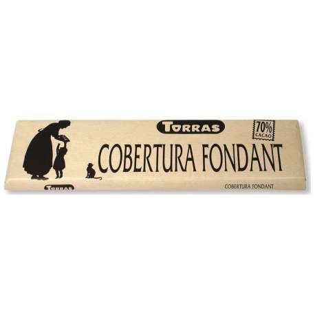 CHOCOLATE COBERTURA 70% CACAO TORRAS 250G CHOCOLATE COBERTURA 70% CACAO TORRAS 250G