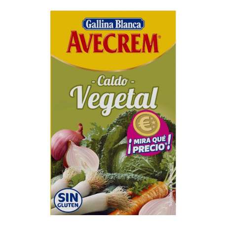 CALDO VEGETAL AVECREM 80G CALDO VEGETAL AVECREM 80G