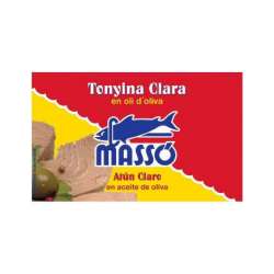 ATUN CLARO ACEITE OLIVA MASSO 110G