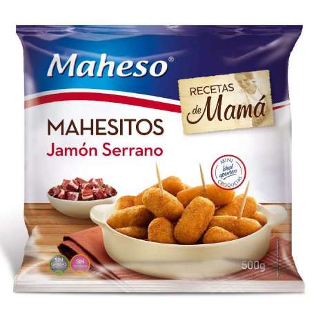 CROQUETA DE JAMON MINI MAHESO 500 GR