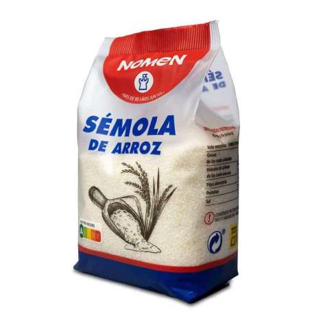 SEMOLA ARROZ NOMEN 500G SEMOLA ARROZ NOMEN 500G