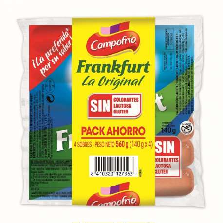 SALSITXA FRANKFURT CAMPOFRIO 4P