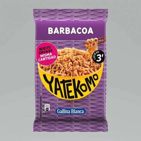 YATEKOMO BAG BARBACOA GALLINA BLANCA 90G YATEKOMO BAG BARBACOA GALLINA BLANCA 90G
