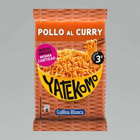 YATEKOMO BAG CURRY GALLINA BLANCA 8 G