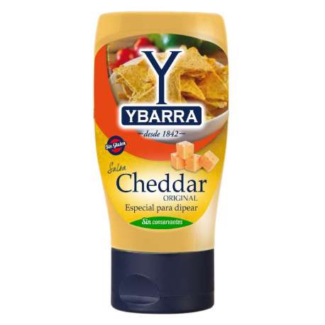 SALSA CHEDDAR YBARRA 300ML