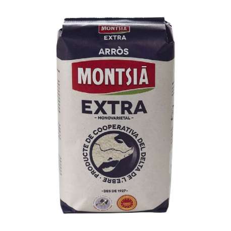 ARROZ EXTRA MONTSIA 1KG ARROZ EXTRA MONTSIA 1KG
