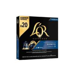 CAFÉ L'OR RISTRETTO DESCAFEINADO Nº 9 20 CAPSULAS